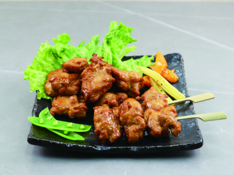 そで肉のピリ辛仕立て！レンジで簡単！みつせ鶏やみつき山賊焼き 計800g