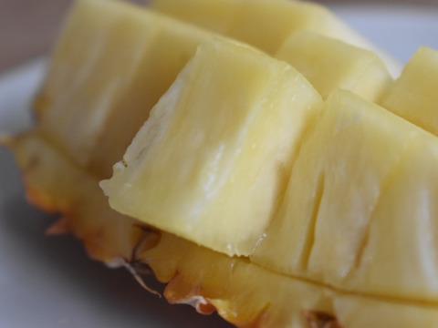 【有機JAS認証】太陽の恵みいっぱい！スイーツパイン。サンドルチェ　約３kg（３～５玉）