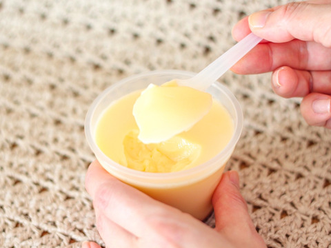 新食感！モチモチ無添加冷凍米粉プリン