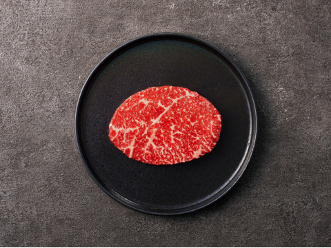 【お試しBOX】モモステーキ４枚セット 計480g　自然派グラスフェッド黒毛和牛♪ 朝ステーキ応援！