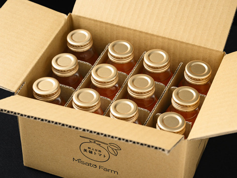 【限定製造12本セット】美健トマト100%トマトジュース　（1本180ml×12本）