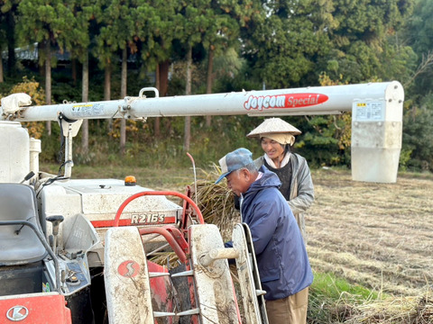 【2025年度産】［玄米］自然栽培コシヒカリ2kg（富山県氷見産）
