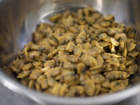 【生食感】おびすやの青のり佃煮アサリ入り180g×4p