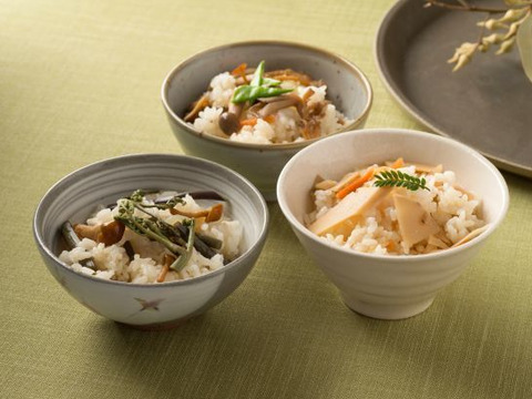 山形県産 美味しい山菜の水煮・炊き込みご飯の素3品の10品セット詰合せです