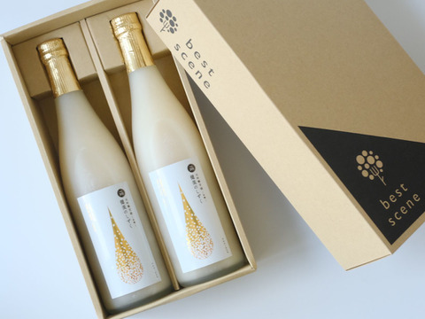 50%磨きをかけたお米で究極の甘酒を作る。大吟醸甘酒「健美のしずく」 2本セット【贈答におすすめ】