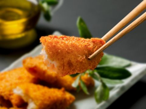 【骨抜き！衣付き！】ひらめのフライ(300g/12~15個)