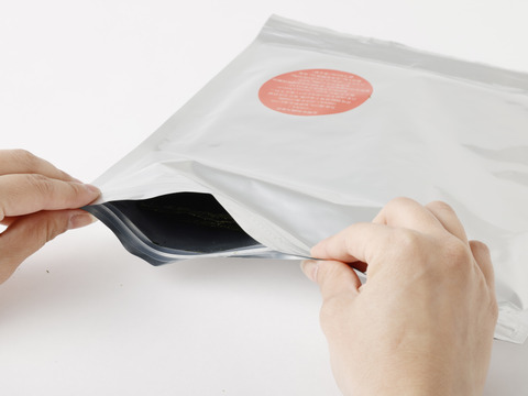 【冬ギフト】有明海産初摘み海苔「のりさん」全形30枚　アルミパッケージ