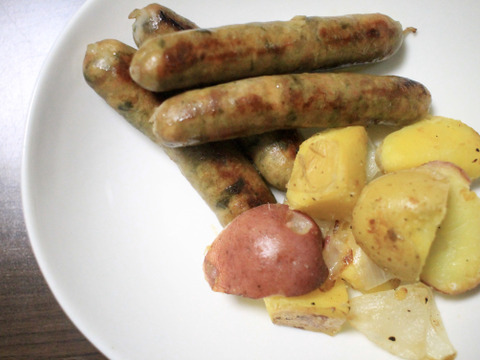 あふれる肉感！安心の無添加ソーセージ(4本入り)×2パック(抗生物質不使用)