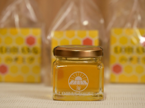 ブルーベリーのハチミツ漬 50g ×１個＋生はちみつ 50g × ２個セット　【非加熱・無添加の生ハチミツとドライブルーベリーの爽やかな酸味】