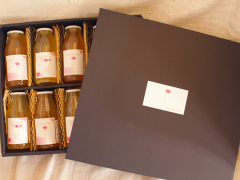 【母の日ギフト】【メッセージカード付き】りんご100％ストレートジュース180ml飲みきりサイズ10本入り〜シナノスイート&シナノゴールド〜