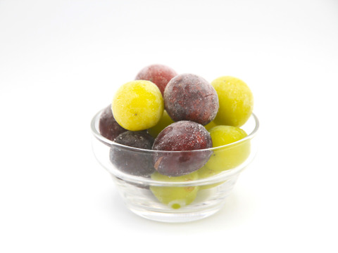 ひんやりスイーツ！冷凍ぶどう（種なしぶどうMIXシャインマスカット入り）