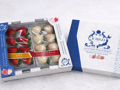 奈良発☆古都華×ゆきぼたん(各1Ｐ)　250g×2Ｐ