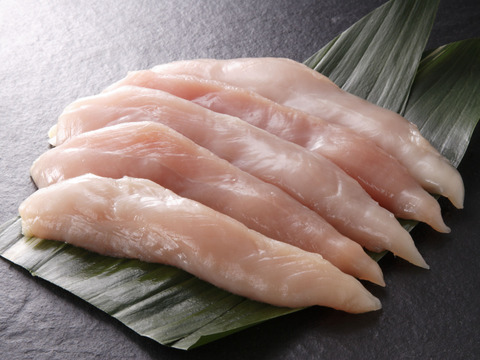 しっとりやわらか！みつせ鶏ささみ（バラ凍結） 200g×3p