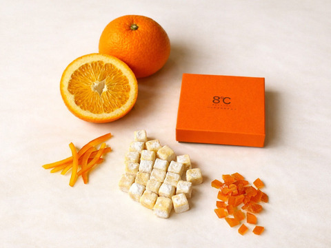 【母の日ギフト】はじめての柑橘生チョコ（ハッサク、レモン）