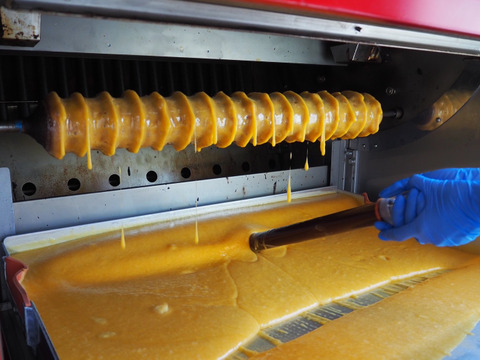 【母の日ギフト・グルテンフリー！】玄米米粉のバウムクーヘン　ホール・カットギフト（ソフトプレーンホール1個・ハードプレーンカット5個）