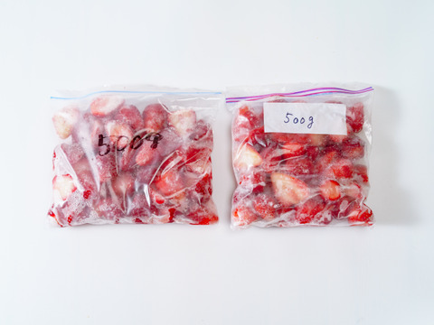 《1kg》完熟冷凍いちご　いちご農家さんからの直送品　お買い得商品