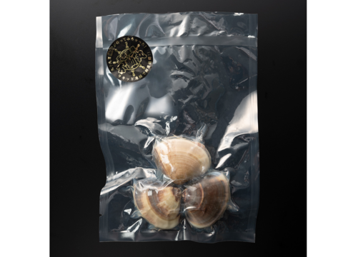 お祝いの席にも◎
レンジでチン！九十九里産酒蒸し蛤(冷凍)
《千葉ブランド水産物認定品》
九十九里産蛤175～200g/3個