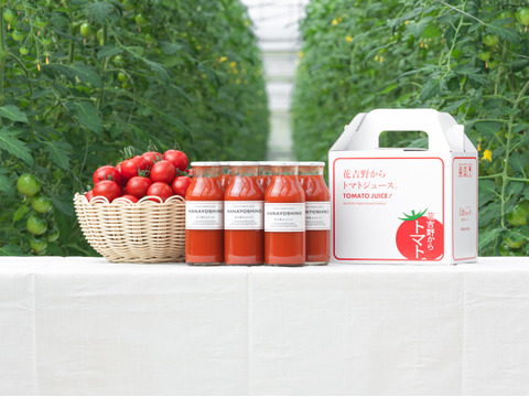 【発売開始】無添加プレミアムトマトジュース 170ml×6本～フルーツトマトを贅沢に使用～