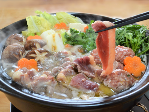 【北海道産】最後の一滴まで飲み干せる絶品スープ！フランス鴨鍋セット