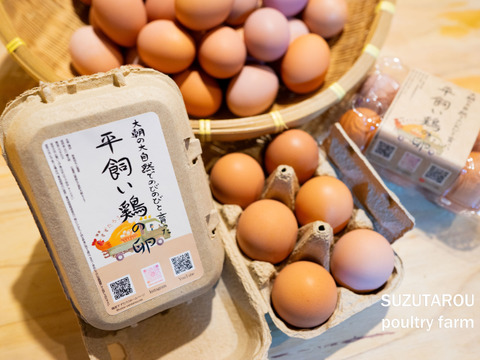 平飼い有精卵【30個】
