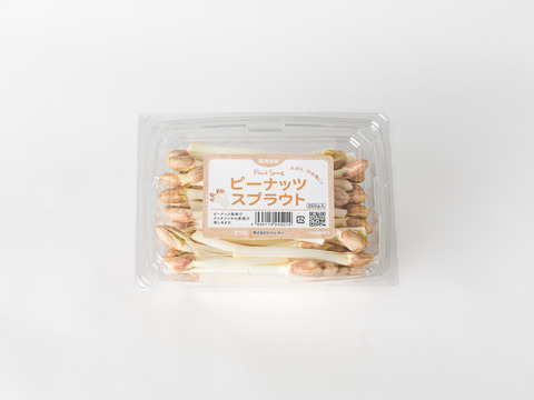 農薬不使用！ピーナッツスプラウト（落花生の新芽）【食べるJAPAN 美味アワード2025グランプリ受賞商品】250g