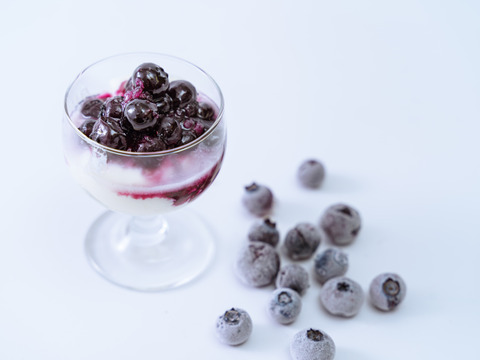 果肉たっぷり無添加手作りブルーベリージャム
１４０ｇ×３本セット（宇部産）