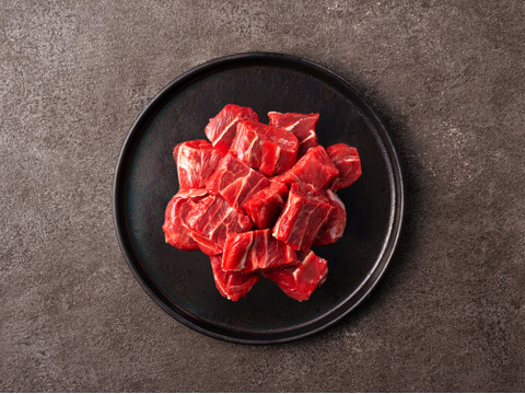 【30％OFF】［～12/14まで］赤身ぶつ切り肉600g（200g×3パック）《カレー用・煮込み用》