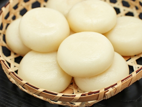 【自然栽培】のもち米からできたおいしい丸餅パック10個入り（450g）の3袋入り