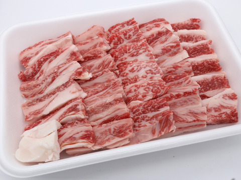 【ラスト1パック】兵庫県産黒毛和牛（経産牛）「中バラ（焼肉用）500g/パック」