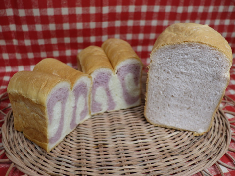 お菓子やパン、ジャムづくりに自然のむらさき色が映えます♪冷凍紫芋ペースト1kg