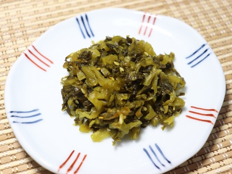 高菜（赤大葉） 栽培期間中農薬不使用・化学肥料不使用 埼玉県産