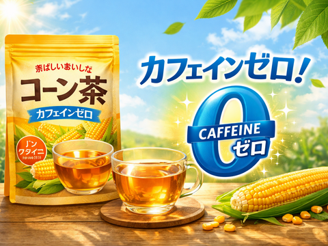 甘いコーン茶  スイートコーン使用  残留農薬検査済  国産 20g×5包 煮出し用茶パック入り コーン茶 南蛮毛入りノンカフェイン カフェインゼロ