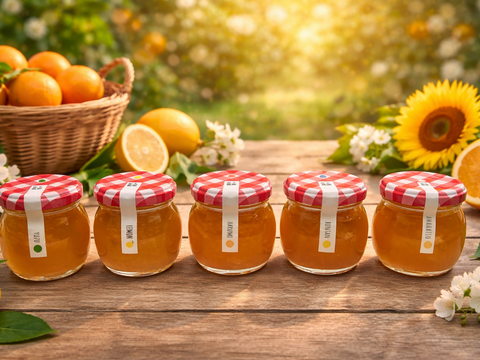 農家の手づくりマーマレード100g×5種類【母の日ギフト】