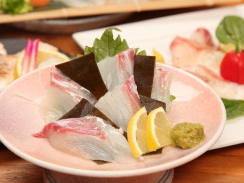 【食べ比べ】鯛さしみ3種セット（さしみ130g、昆布締め60g×2、スモーク60g×2）