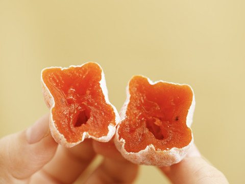 数量限定！特大干し柿！市田柿500g×2袋