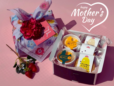 遅れてごめんね！『母の日』プリン＆パウンドケーキセット