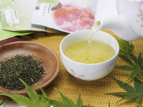 【夏ギフト】農薬不使用栽培やぶきた・山の息吹・粉末茶ギフトセット