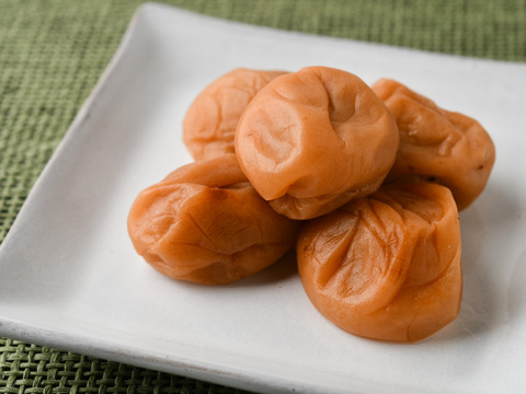 【特別栽培】 ねり梅つき 昔ながらの梅干し 1kg　紀州 南高梅　梅干 農家 直送 白干し
