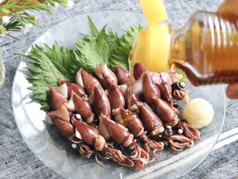 【夏ギフト】✨生・茹で・沖漬けのほたるいか贅沢3点セット✨