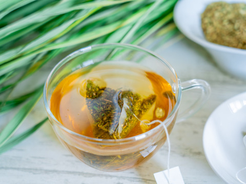 腸活に良い！真菰のお茶『森の真菰茶 (在来種ー浅煎り) 』ティーパック10p【クリックポスト発送】