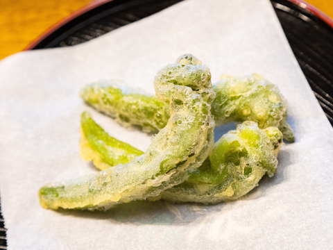 辛い実はゼロ！甘み際立つ京野菜～万願寺とうがらし１ｋｇ（３０本前後入り）