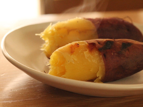 【子供のおやつに】焼き芋用小さめシルクスイート【無農薬】
