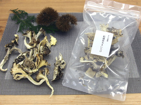 『旨味』と『食感』が最高の『原木』栽培★乾燥マイタケ100g（20g×5）