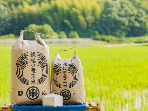 令和7年産新米【白米10kg】「コシヒカリ」特別栽培米！1750年から続くお米農家が作った『縁起の竜王米』　滋賀県竜王町産 お米