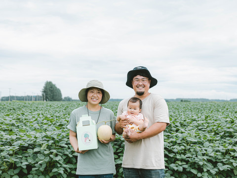 十勝メロン（赤肉キングメロン）2個入れ