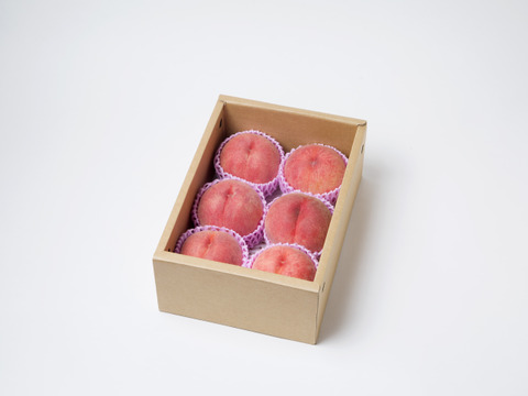 福島定番 あかつき 福島県伊達市産 2kg(6～7玉)