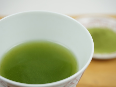 京都宇治　高級粉末煎茶　「お茶で健康美人に!!」