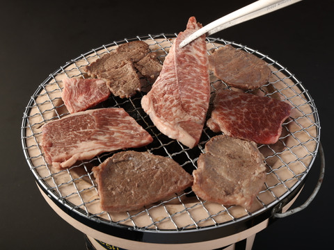 【黒毛和牛トモバラ2パックセット焼肉用】(真空・冷凍)豊作ファーム産博多和牛(熨斗掛け可)