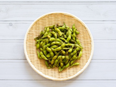 ほっくりコク旨丹波篠山黒枝豆を日時指定便でお届けします♪