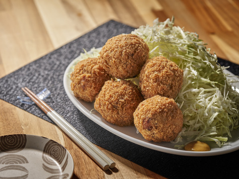 ジュワっと‼　名物丸メンチカツ　1個約80g×10個入り